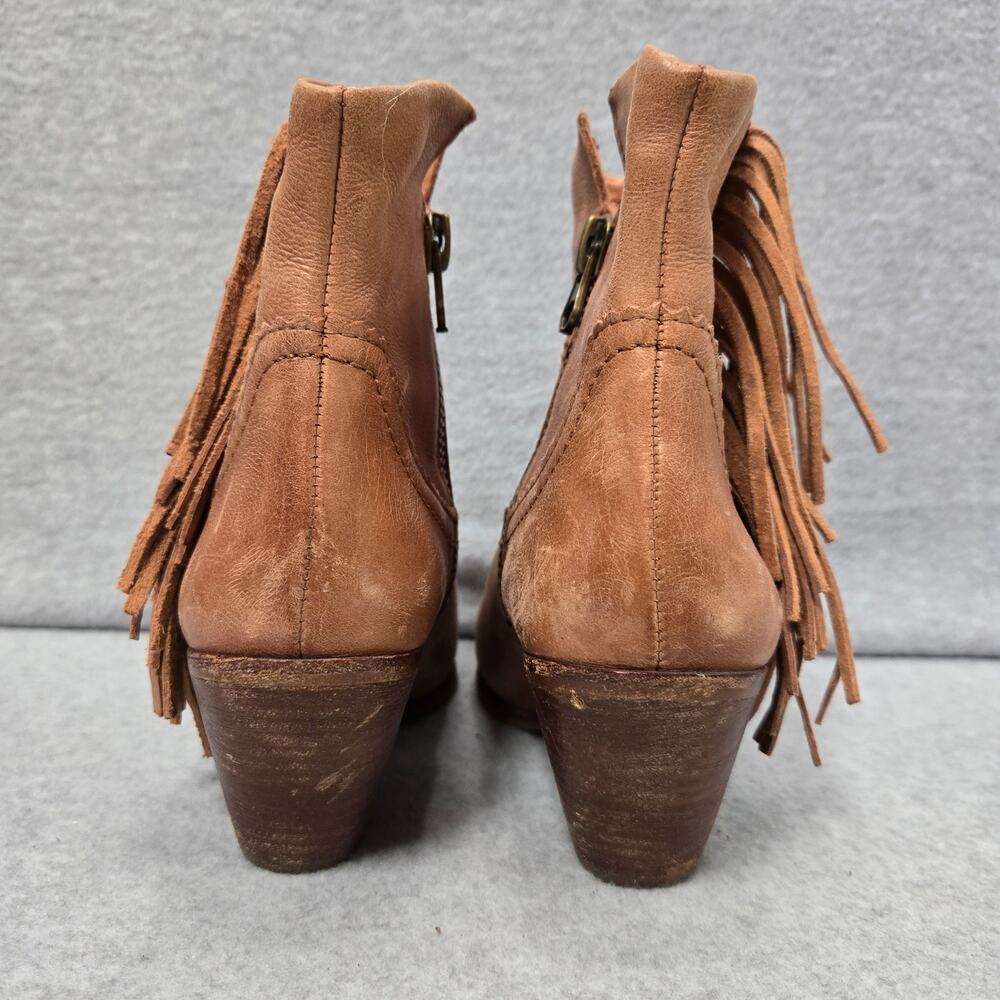 Sam Edelman Louie Fringe Boots Size 7 - Picture 4 of 9